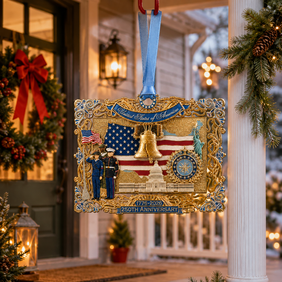 🔥250th Anniversary Christmas Tree Ornament