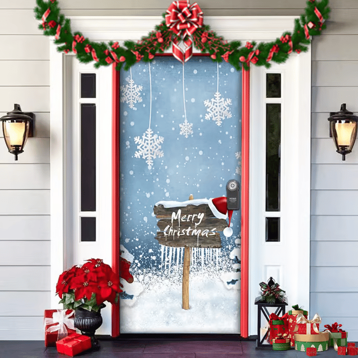 🌟Last day to get 49% off🌟2024 Christmas Front Door Decoration