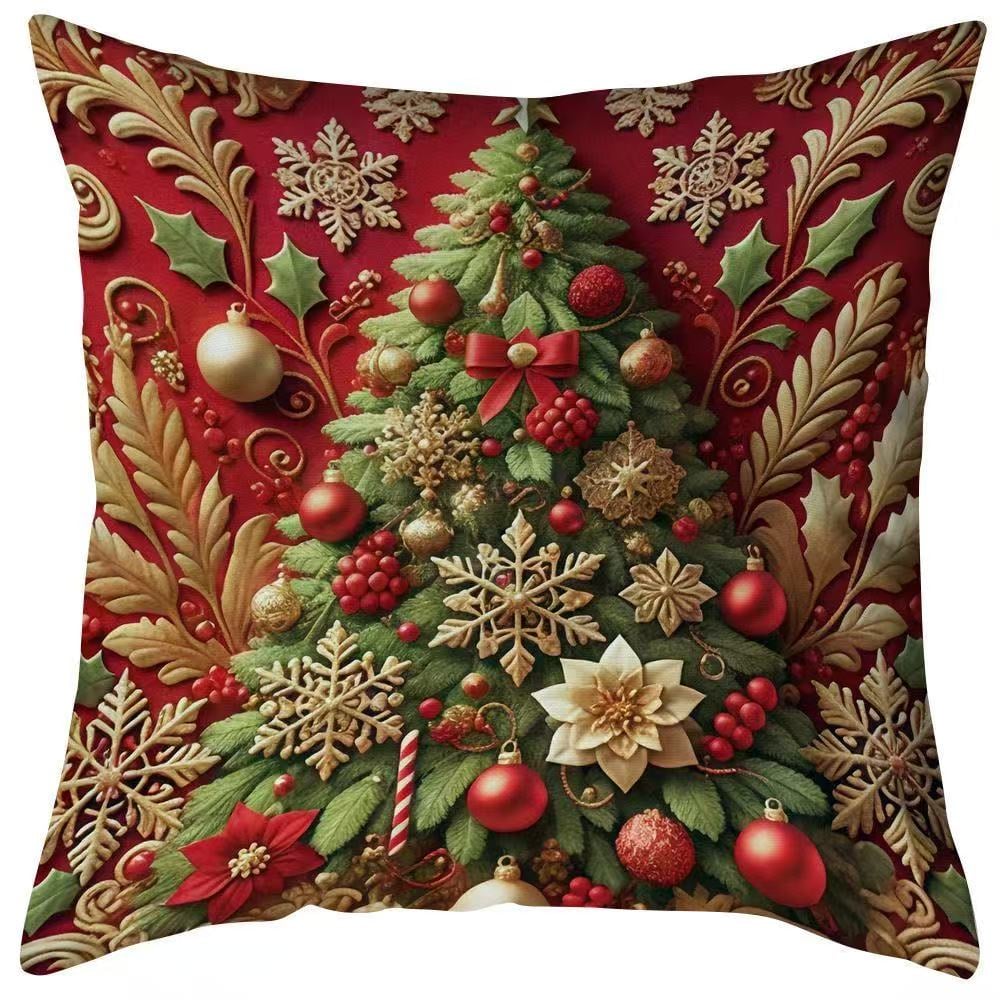 🔥Hot Sale 49% off🌟2D Christmas Pillow Cover Xmas Party Decoration