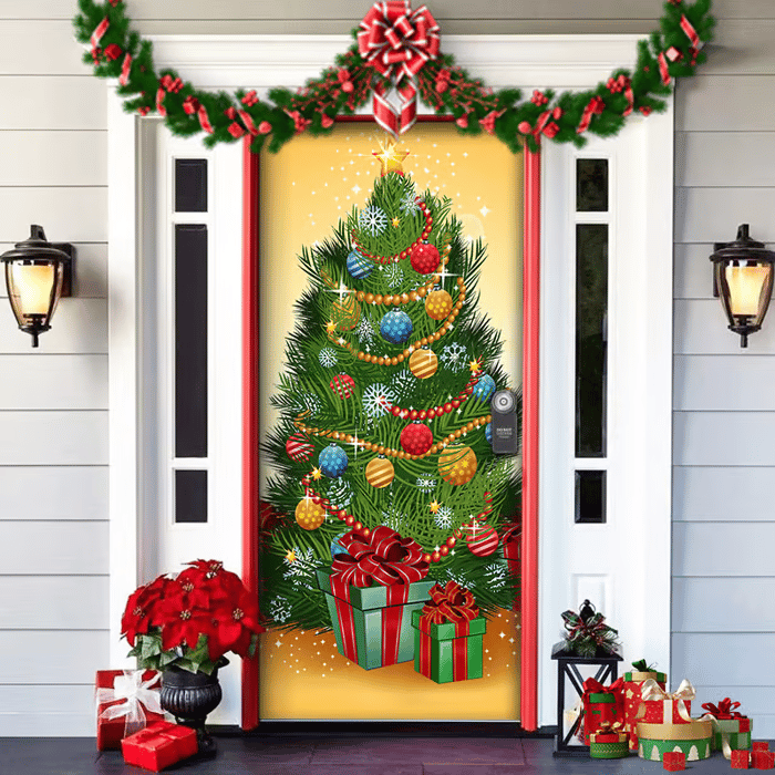 🌟Last day to get 49% off🌟2024 Christmas Front Door Decoration