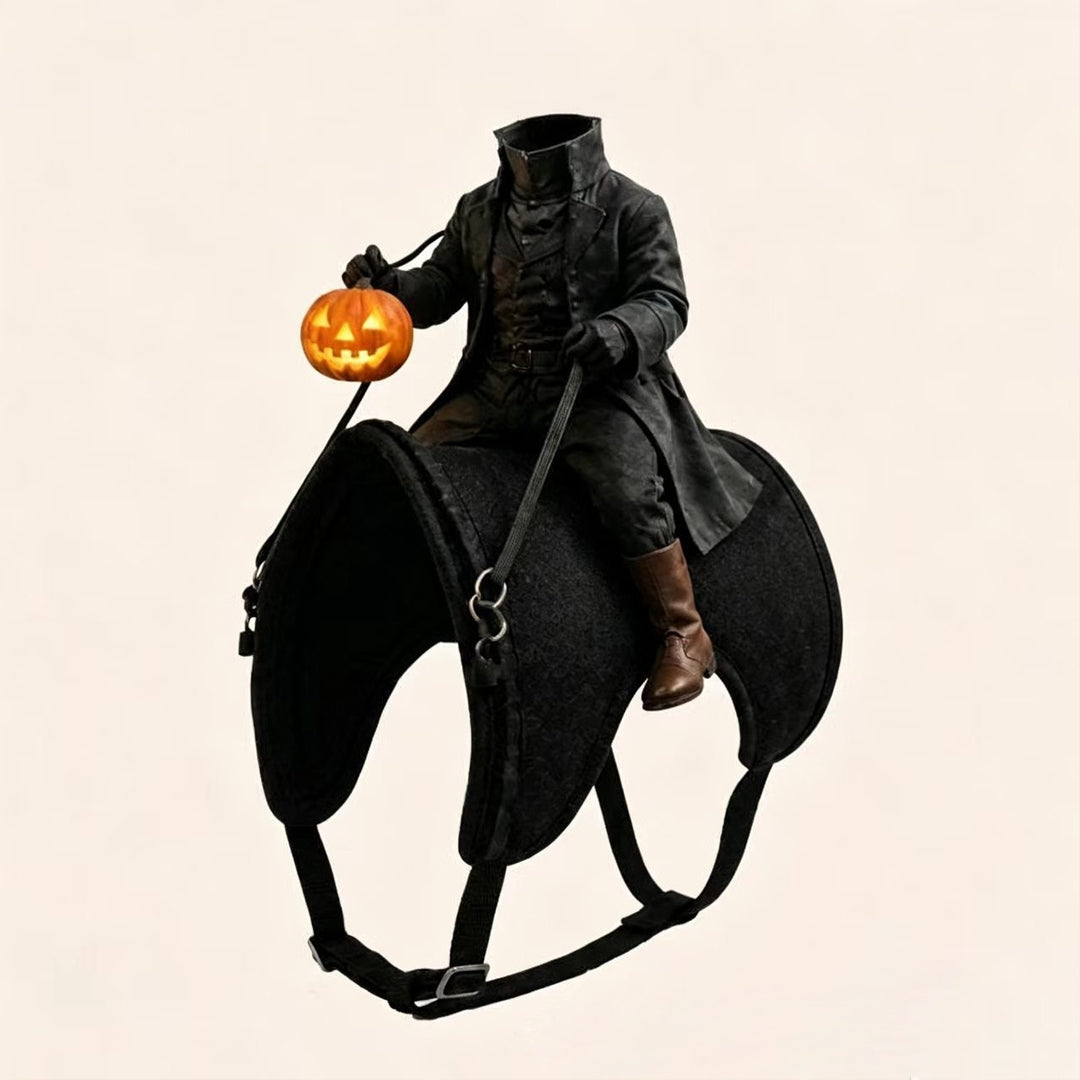 Puptailor Headless Horseman Pet Halloween Costume for Cat & Dog