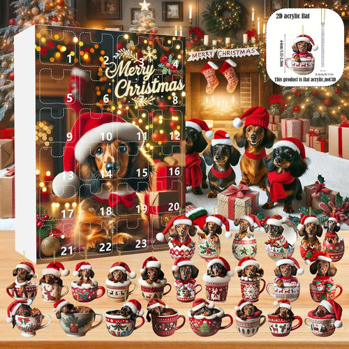 2024 Christmas Dachshund Advent Calendar