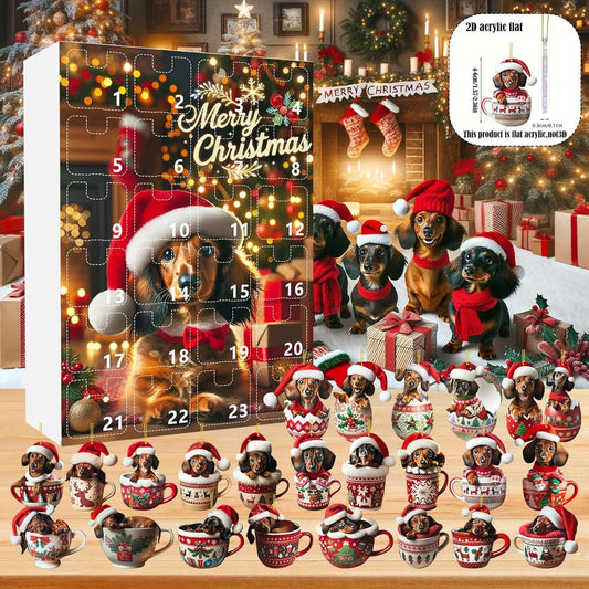 2024 Christmas Dachshund Advent Calendar