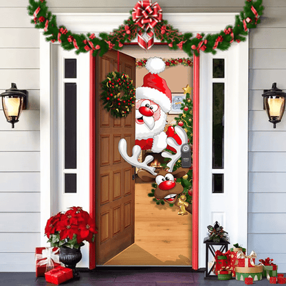 🌟Last day to get 49% off🌟2024 Christmas Front Door Decoration