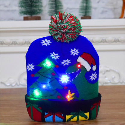 🎁2022 EARLY CHRISTMAS SALE - CHRISTMAS LED LIGHT KNITTED BEANIES