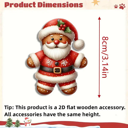 🔥2024 new🔥Cute gingerbread man Christmas tree pendant