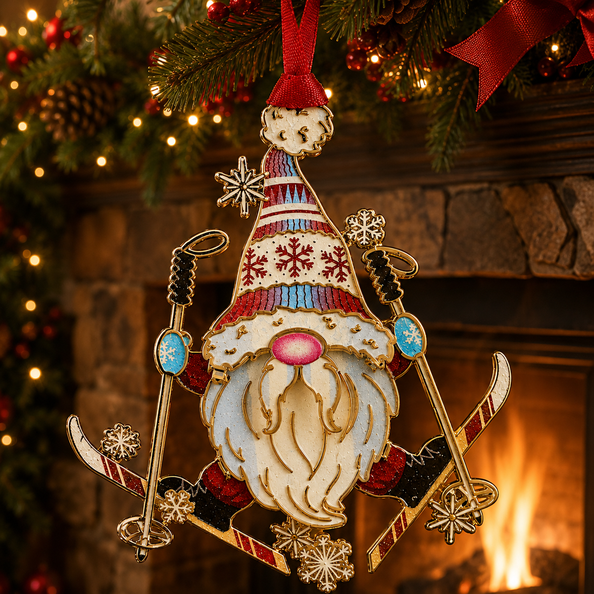 ⏰ Limited anniversary edition✨Gnome Christmas tree ornaments