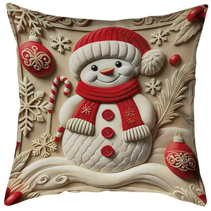 🔥Hot Sale 49% off🌟2D Christmas Pillow Cover Xmas Party Decoration