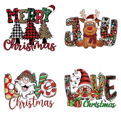 🎄 15PCS Christmas Mystery DTF Transfer Bundle 🎅🔥for T-Shirts, Totes & DIY Gifts