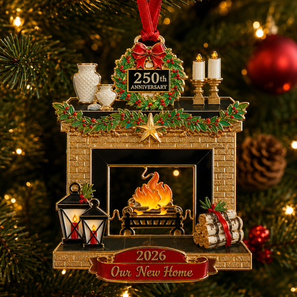 ✨Christmas fireplace decorations