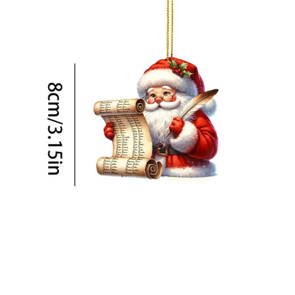 2026 New Christmas Tree Decoration Santa Claus Decoration