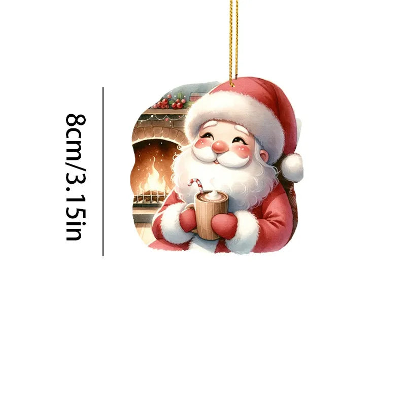 2026 New Christmas Tree Decoration Santa Claus Decoration