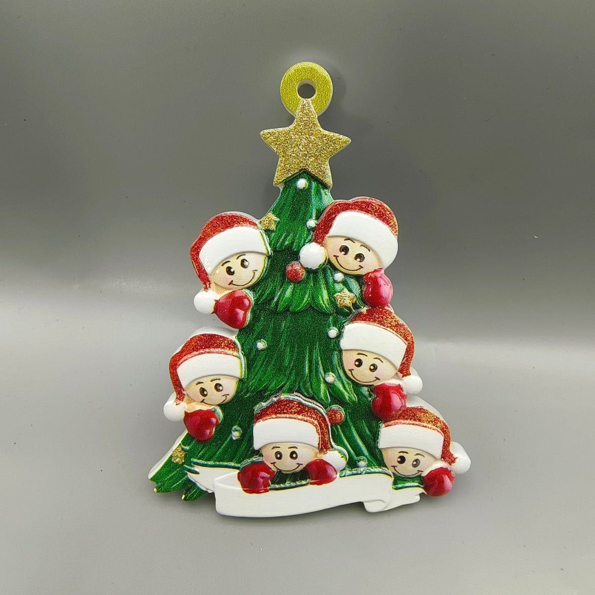 Christmas pendant-five-pointed star cute little man