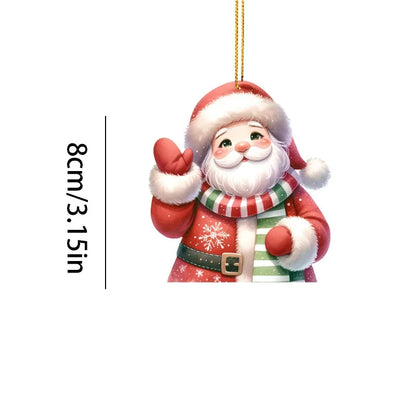 2026 New Christmas Tree Decoration Santa Claus Decoration
