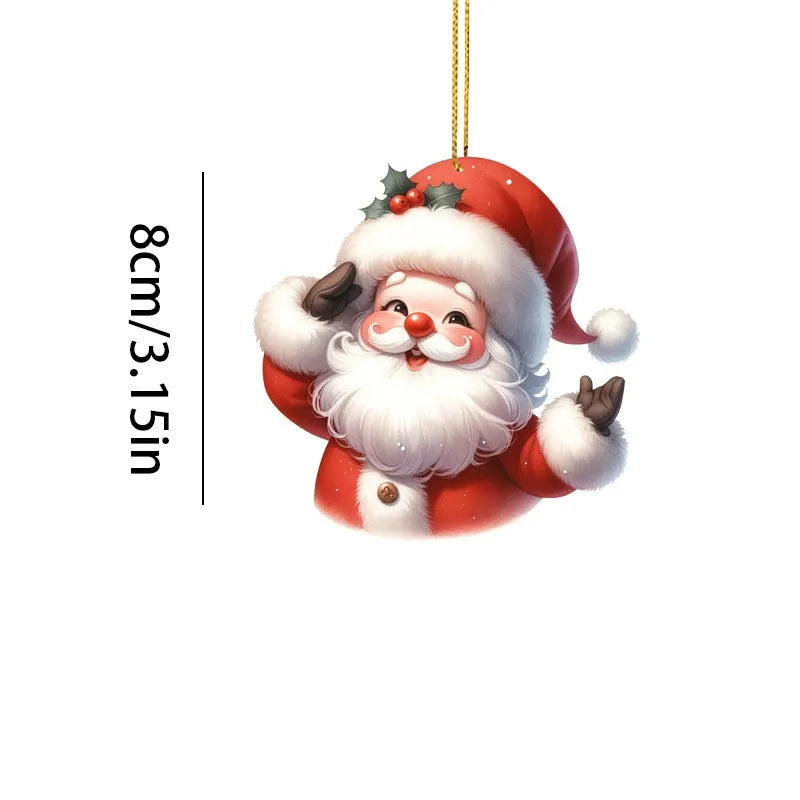 2026 New Christmas Tree Decoration Santa Claus Decoration