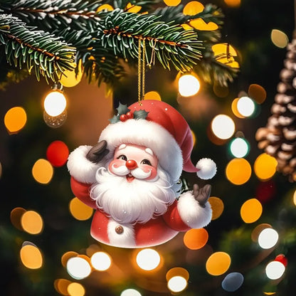 2026 New Christmas Tree Decoration Santa Claus Decoration