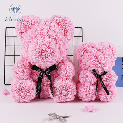 🎄Exclusive Christmas 60% discount🎄Preserved flower rose bear gift