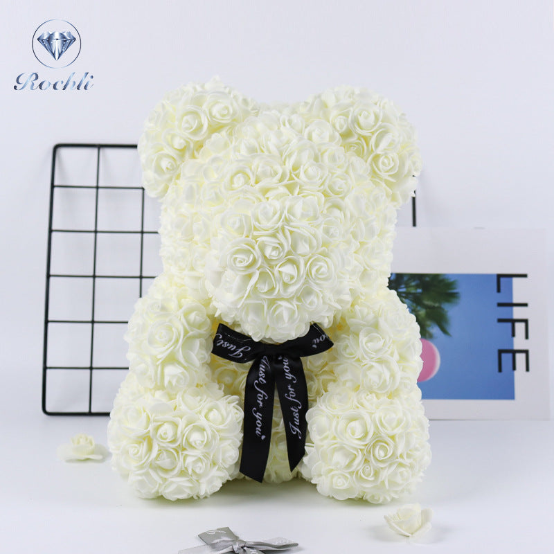 🎄Exclusive Christmas 60% discount🎄Preserved flower rose bear gift
