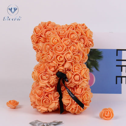 🎄Exclusive Christmas 60% discount🎄Preserved flower rose bear gift
