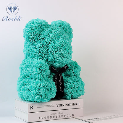 🎄Exclusive Christmas 60% discount🎄Preserved flower rose bear gift