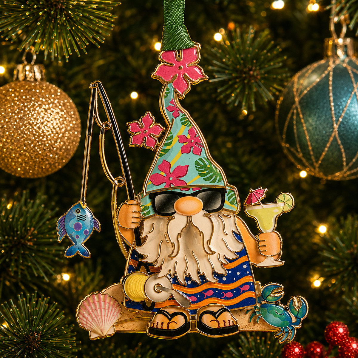 ⏰ Limited anniversary edition✨Gnome Christmas tree ornaments