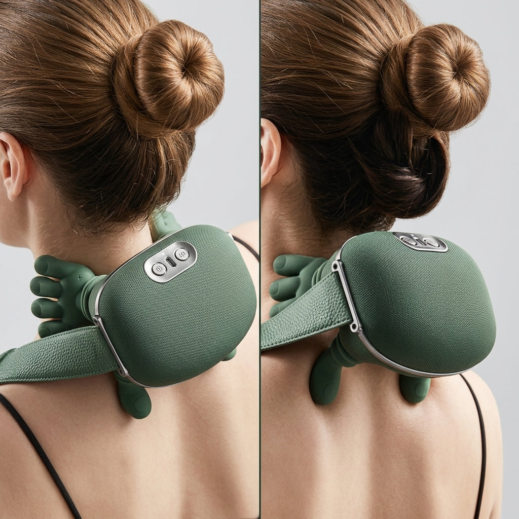 Cordless 4D Bionic Heated Neck & Shoulder Massager