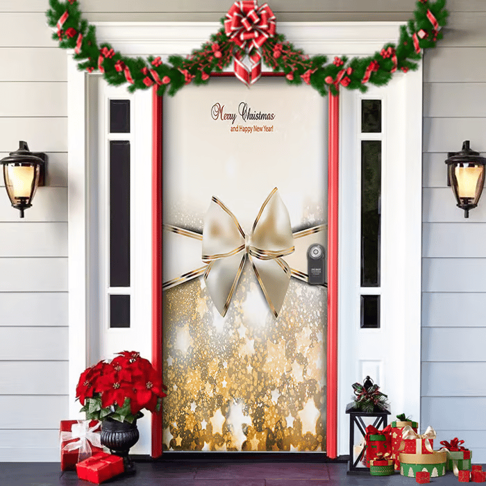 🌟Last day to get 49% off🌟2024 Christmas Front Door Decoration