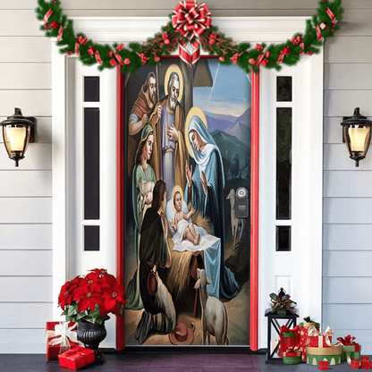 🌟Last day to get 49% off🌟2024 Christmas Front Door Decoration