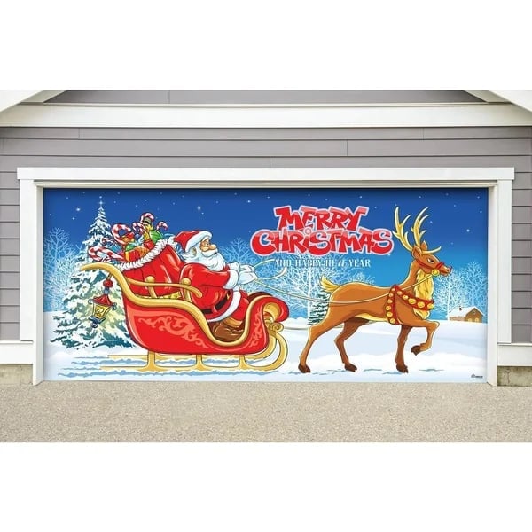 🎄Christmas 2024 Garage Door Decoration - 49% OFF