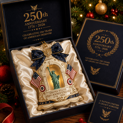 ✨250th Anniversary Limited Edition Bell Christmas Tree Ornament