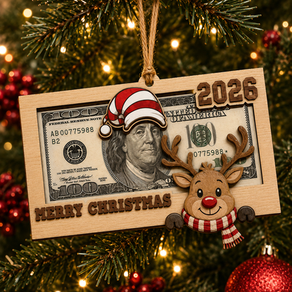 ⏰ Limited anniversary edition✨Christmas Cash Holder Ornament