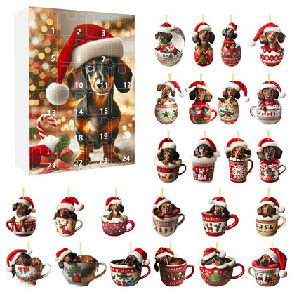 2024 Christmas Dachshund Advent Calendar