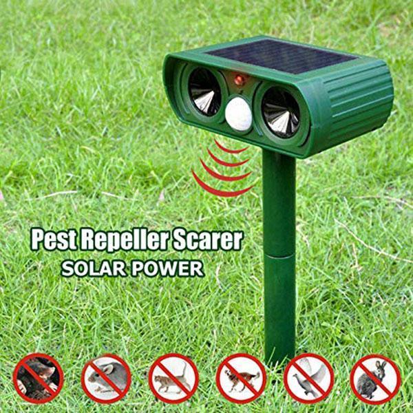 ⏳Time-limited Special⏰Outdoor Solar Powered Ultrasonic Animal Repeller🔊